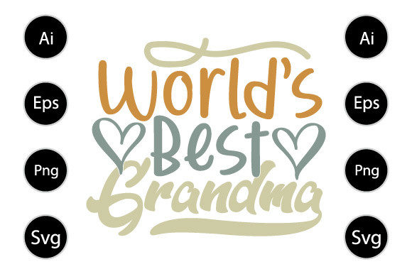 World s Best Grandma Graphics for Crafts